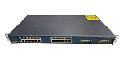 SWITCH CISCO WS-C2950G-24-EI 24x10/100Mbps 2xGBIC 1000BASE-X USZY