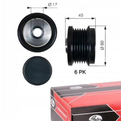 Сцепление генератора к ford fiesta vi 1.4 1.6 фото №1