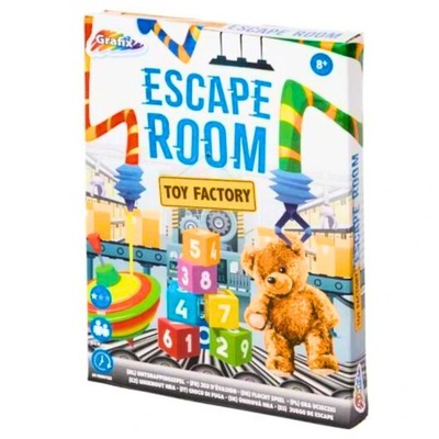 GRA ESCAPE ROOM DLA DZIECI GRA LOGICZNA PLANSZOWA