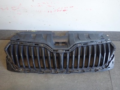 Решётка радиатора skoda fabia iii lift 2017- 6v0853653c фото №1