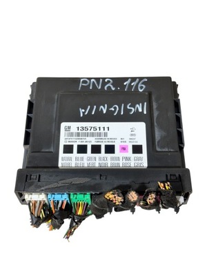 Блок керування модуль комфорту opel insignia a 13575111 фото №1