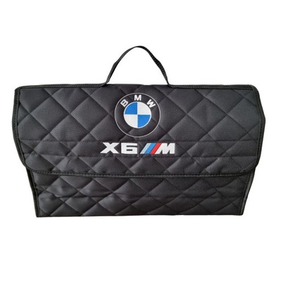 BOLSA DE MALETERO ORGANIZADOR LOGOTIPO BMW M PERFORMANCE M PAQUETE X6 X5 X4 X3 2 PIEZAS X1  