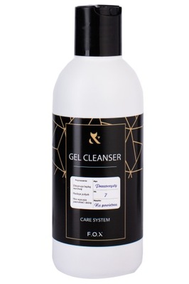 F.O.X Geł Cleanser do paznokci cleaner 200 ml
