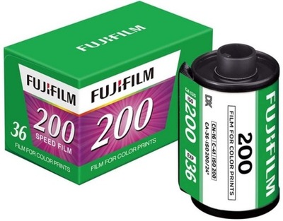 Film negatyw kolorowy Fujifilm 200/36