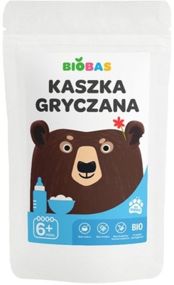 Kaszka Gryczana BIO Dla Dzieci Gryka Ekologiczna BioBas / 200 g