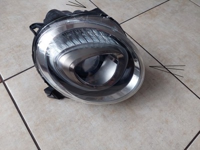 Лампа правая - линза - fiat 500 - lift фото №1