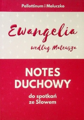 Notes duchowy Ewangelia według Mateusza