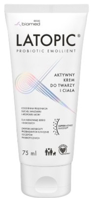 LATOPIC aktywny krem do twarzy i ciała 75 ML