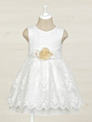 ABEL & LULA Sukienka elegancka 5022 Biały