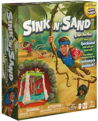 SINK N' SAND RUCHOME PIASKI GRA KINETIC SAND