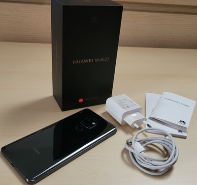 Huawei Mate 20 4/128gb Black IGŁA Komplet OKAZJA UNIKAT !