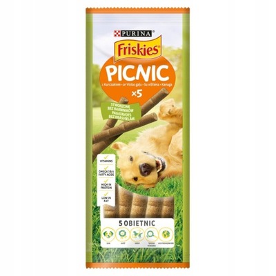 FRISKIES SNACK PRZYSMAK z kurczakiem 42 g (5 szt)