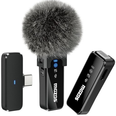 2x Mikrofon pojemnościowy Mozos MX2-DUAL