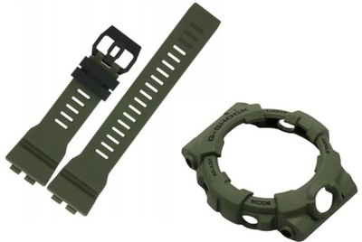 STRAP + BEZEL FOR CASIO G-SHOCK GBD-800 GBD-800UC-3 WATCH, GREEN