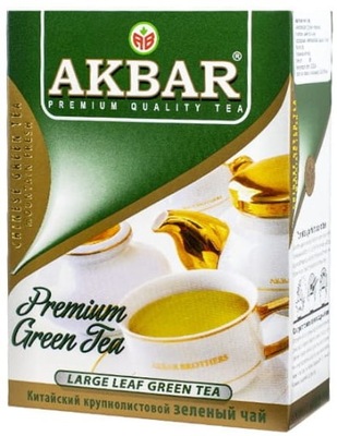 Akbar Premium Green Tea herbata zielona 100g