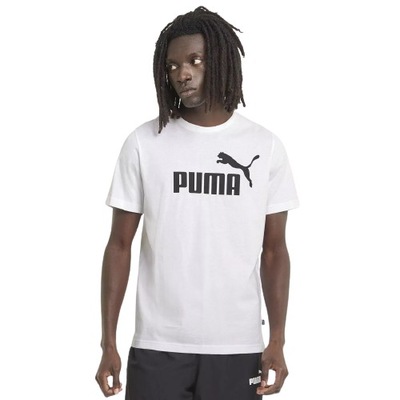 Koszulka męska Puma biała 58666602