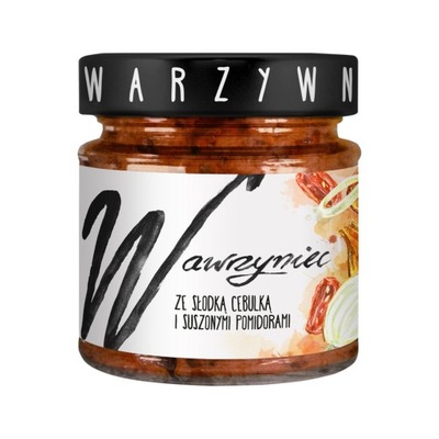 WAWRZYNIEC Pasta warzywna z cebulką, suszonymi pom