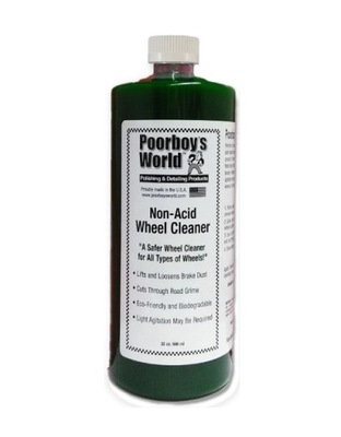 Poorboy's Non-Acid Wheel Cleaner Do mycia felg 946