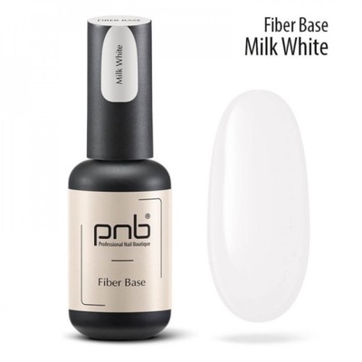 PNB UV/LED Fiber Base, White Milk, 8 ml