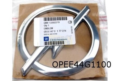 OPEL ZAFIRA (2/08-) EMBLEMA LOGOTIPO ''OPEL'' PARTE TRASERA ORYGINALNY! 13392219  