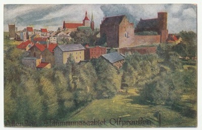 OLSZTYN. Abstimmungsgebiet Ostpreussen