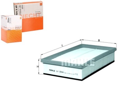 Knecht lx 3344 фільтр повітря фото №1