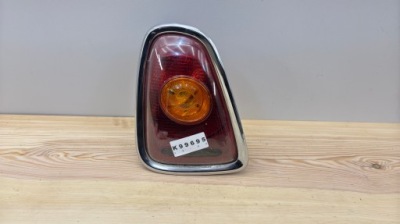 Mini cooper r56 r57 левая лампа задний  + вкладыш хром 2751307 k99695 фото №1