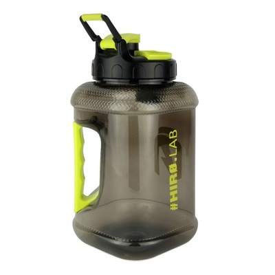 HIRO.LAB Water jug Crater Cap Czarny - 1,89l - Bidon na wodę