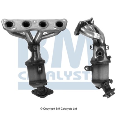 KATALIZATORIUS NISSAN QASHQAI 2,0 06- X-TRA BM CATALYSTS BM91827H KATALIZATORIUS 