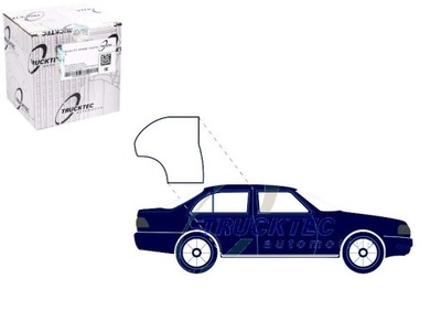 Прокладка дверь mercedes trucktec фото №1