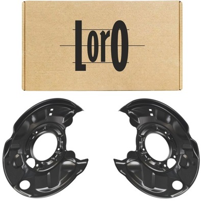 Захист диск ham. задня l+p mercedes clk c209 a209 фото №1