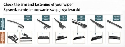 LIMPIAPARABRISAS ESCOBILLAS BEZPRZEGUBOWE PARTE DELANTERA CON SPOJLEREM (2SZT.) VISIOFLEX 5  