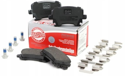 Тормозные колодки тормозные задняя vw touran passat b6 b7 cc фото №1