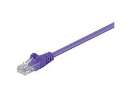 MicroConnect U/UTP CAT5e 1.5M Purple PVC