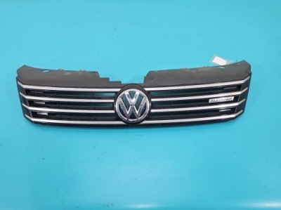Решётка  решётка радиатора vw passat b7 alltrack универсал 10-14 фото №1