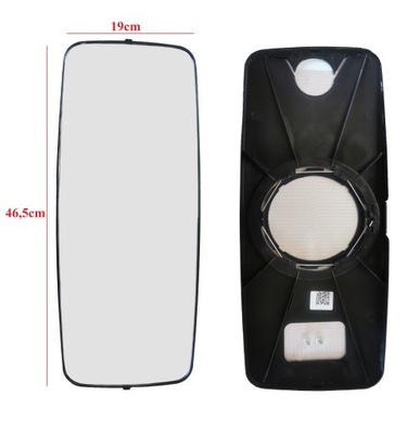 Вкладиш скло дзеркало дзеркала renault magnum підігрів. фото №1