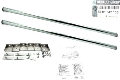 Накладки пороговые трубопровод captur i oryg фото №1