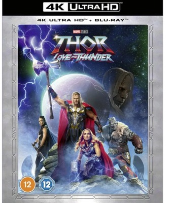 THOR MIŁOŚĆ I GROM Love and Thunder 2022 4K Ultra HD Blu-ray UHD Steelbook