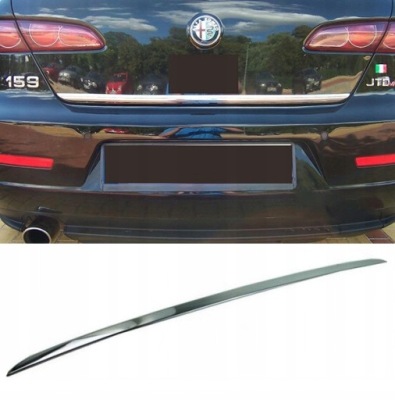 Alfa romeo 159 sw молдинг хром хромированная на крышка фото №1