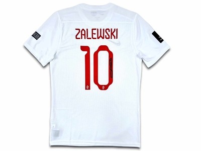 Nicola Zalewski - Polska - koszulka z autografem (pol)