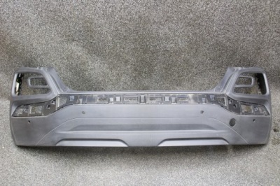 Hyundai kona 17-21 бампер задня задній задній фото №1