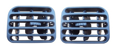 Kpl решётка решётки обдув обдув renault clio 2 ii серые левая + правая фото №1