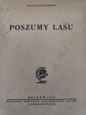 Krawczyński POSZUMY LASU drzeworyty