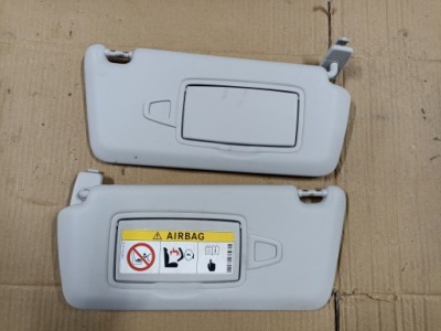 Захист сонцезахисна козирок права ліва mercedes w117 w176 w246 фото №1