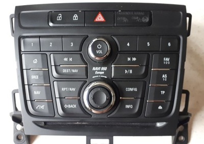 PANEL FRONT KLAWISZE NAVI 650 950 OPEL ZAFIRA C  