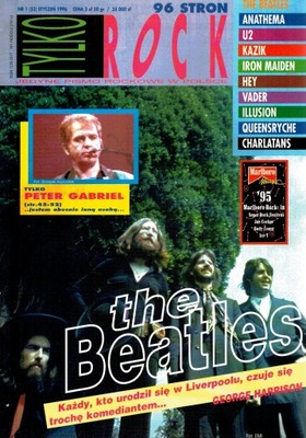 Tylko Rock 1/1996 the Beatles kompletne