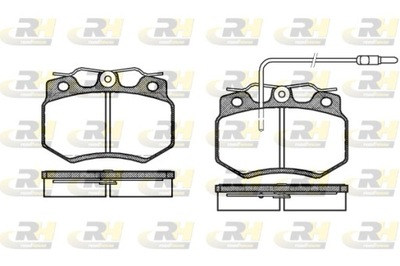 ROADHOUSE 2170.02 КОМПЛЕКТ КОЛОДОК ТОРМОЗНЫХ LIKWIADACJA MAGAZYNU