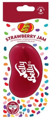 JELLY BELLY - SUJECIÓN ZAPACHOWA 3D - STRAWBERRY  