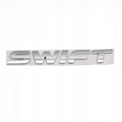 EMBLEMA ŽENKLELIS SUZUKI SWIFT-SREBRNY 