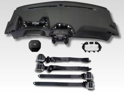 Peugeot 208 ii приборная панель na ключ подушки безопасности подушка безопасности ремни org фото №1